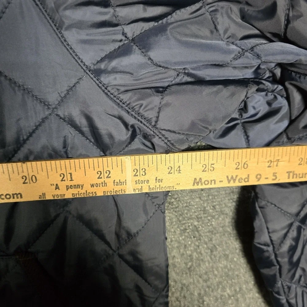 Polo Ralph Lauren Quilted Jacket Mens XL Field Navy Blue Barn Coat New With Tags